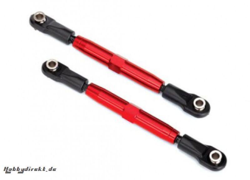 Turnbuckle Complete Alu Red Camber Link 73mm (2) Traxxas 3644R