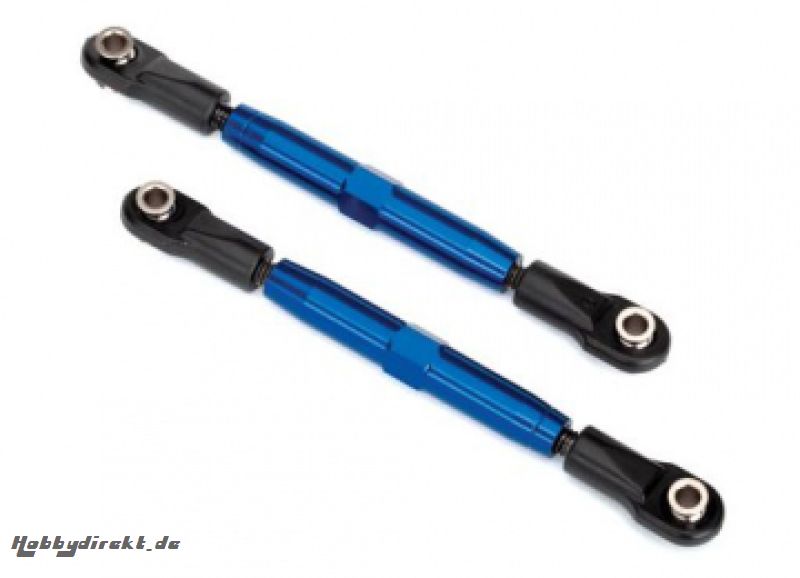 Turnbuckle Complete Alu Blue Camber Link 73mm (2) Traxxas 3644X