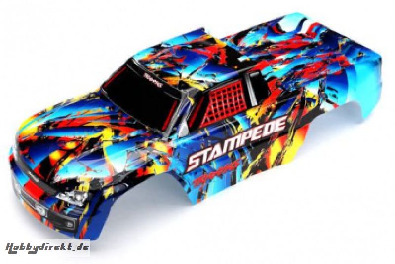 Body Stampede RockÂ´nÂ´Roll Painted Traxxas 3648