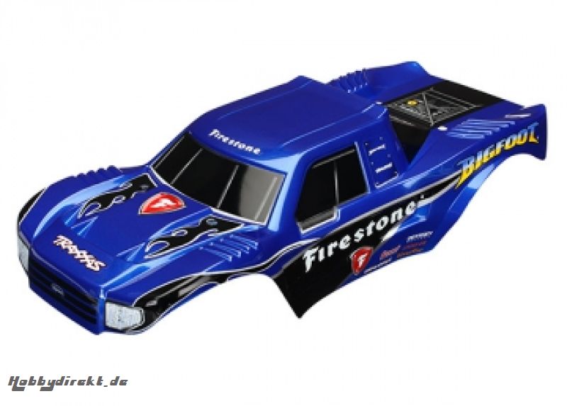 Body Bigfoot Firestone Replica Painted Traxxas 3658