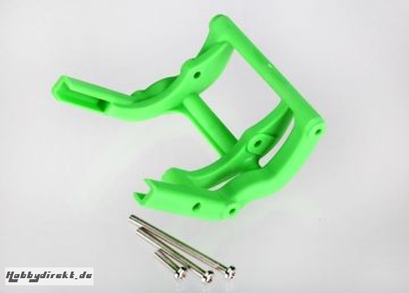 Wheelie Bar Mount Green Traxxas 3677A