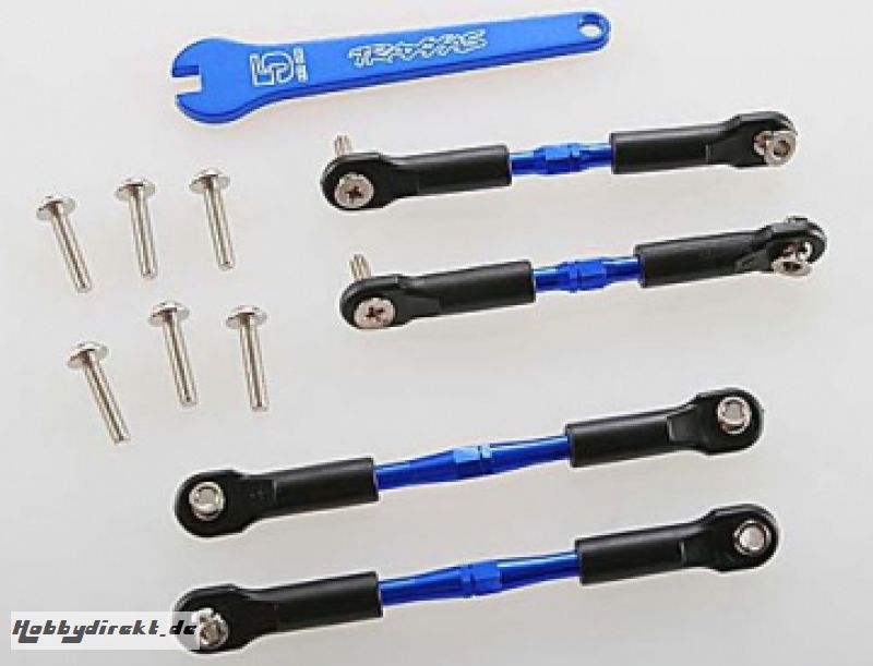 Turnbuckle Camber Link Set Aluminium Blue Traxxas 3741A