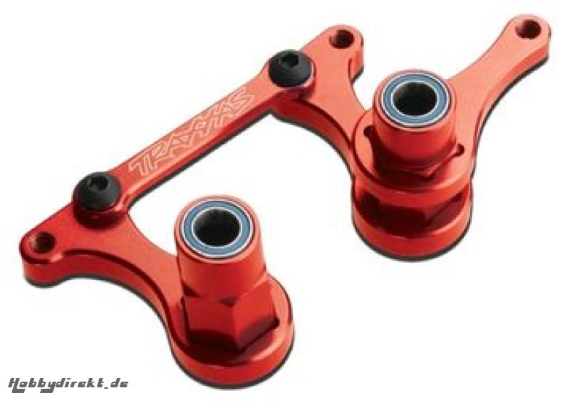 Steering Bellcrank Aluminium Red Traxxas 3743X