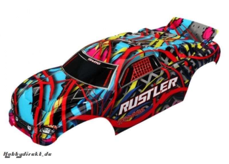 Body Rustler Hawaiian Painted Traxxas 3749