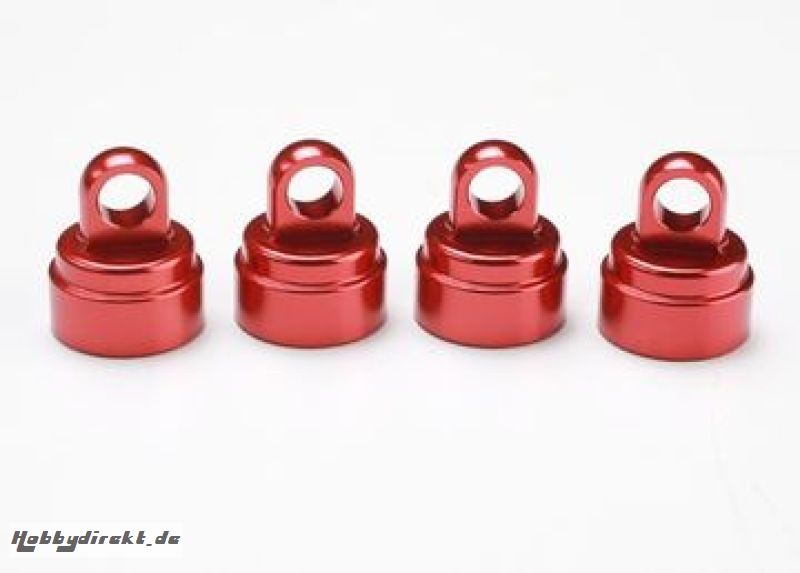 Dämpartopp Red Aluminium (4) Ultra-Shocks Traxxas 3767X