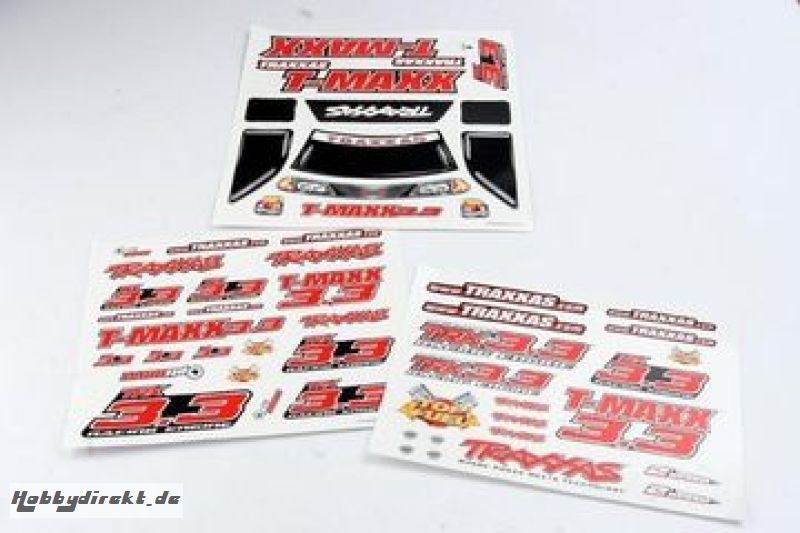 Decal sheets T-Maxx 3.3 Traxxas 4920R