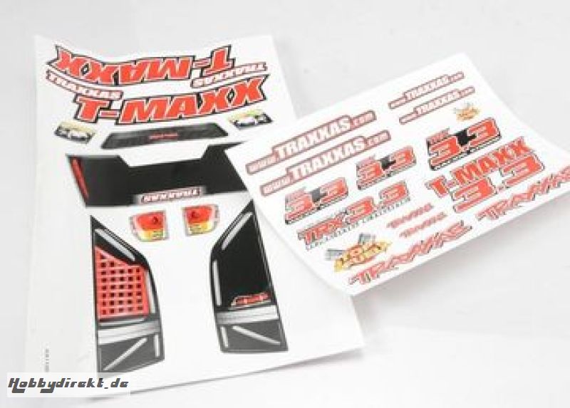 Decal Sheets T-Maxx 3.3 Traxxas 4920X