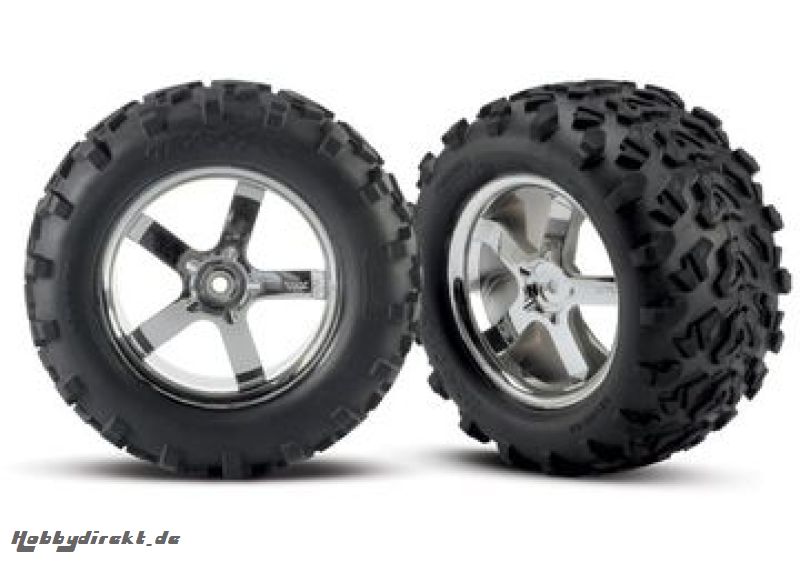 Wheels & Tires Maxx/Hurricane (14mm) 3.8 (2) Traxxas 4973R