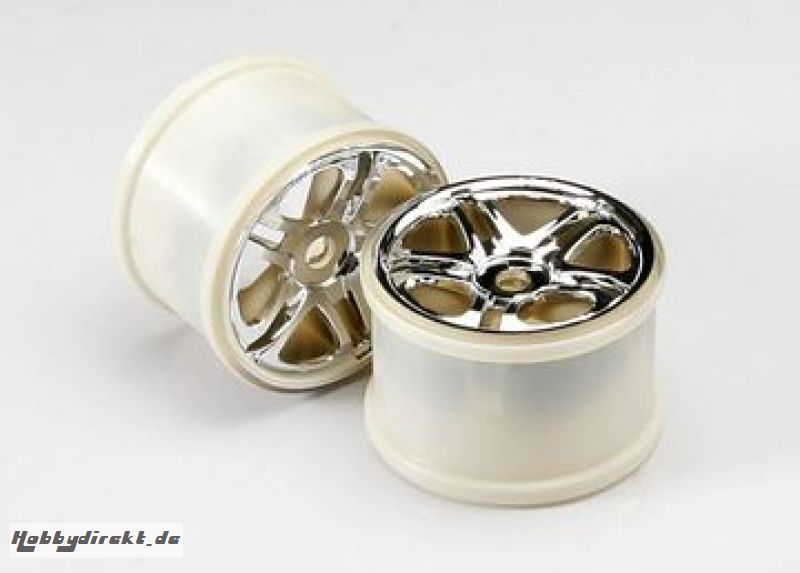 Wheels Split-Spoke Chrome (17mm) 3,8 (2) Traxxas 5172R