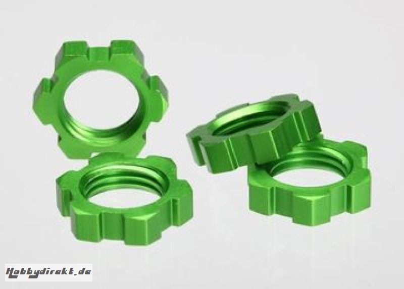 Wheel Nuts 17mm Green (4) Traxxas 5353A