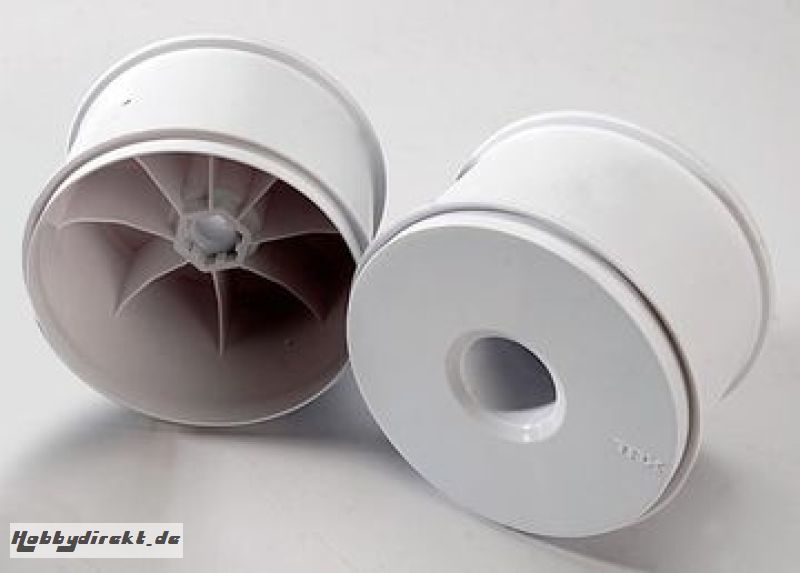 Felgen, white dish 3,8 (2)für 17mm M Traxxas 295371