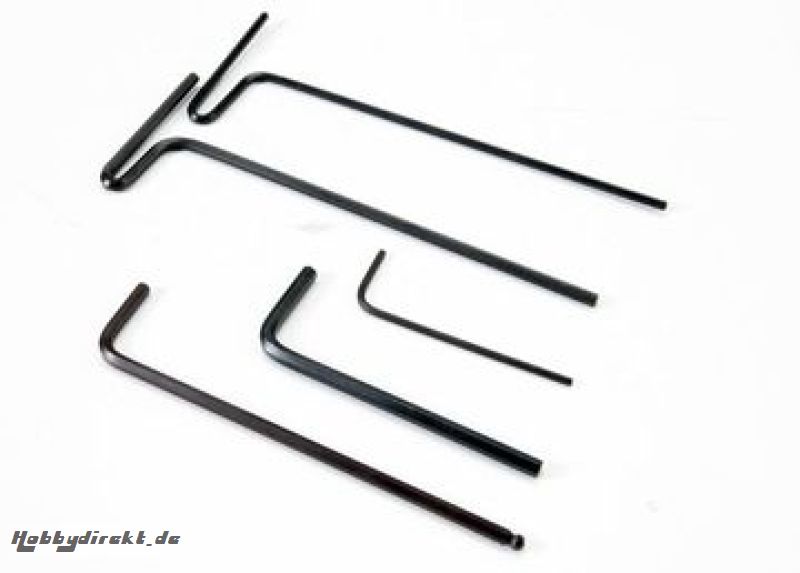 Hex Wrenches 1.5/2.0/2.5/3.0mm & 2.5mm with Ball Traxxas 5476X