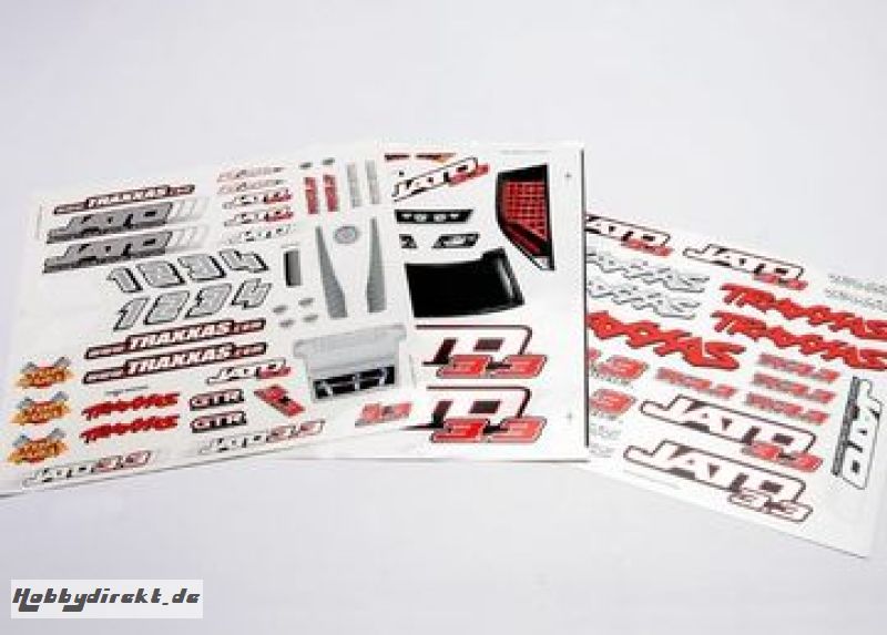 Decal Sheet Jato 3.3 Traxxas 5513X