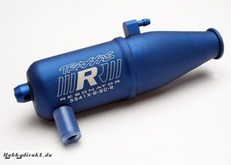 Tuned Pipe Aluminium Blue Single-chamber Traxxas 5541X