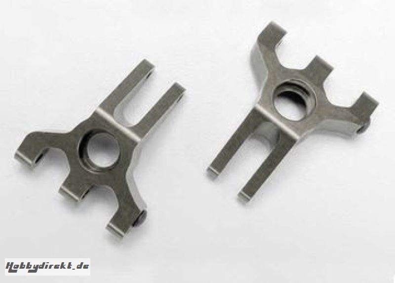 Stub Axle Carriers Aluminium Titanium-anodized (Pair)  Jato Traxxas 5555X