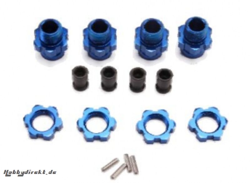 Wheel Hubs Splined Set Long & Short Complete (2+2) Traxxas 5853X