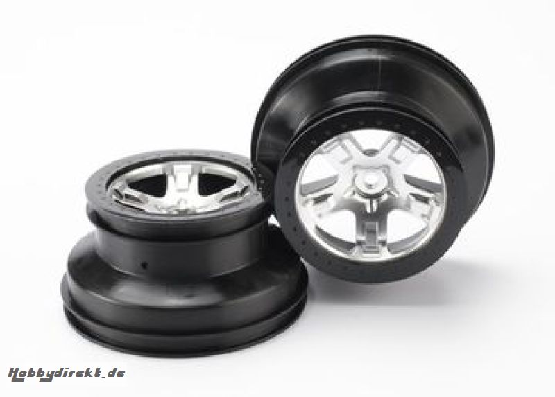 Wheels SCT Matt Krom-Svart 2.2/3.0 4WD/2WD Rear (2) Traxxas 5872X