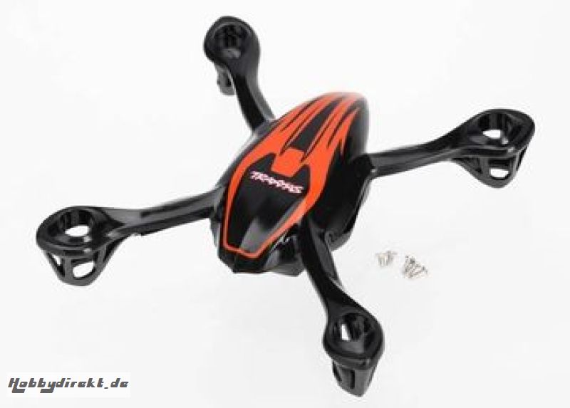 CANOPY, UPPER AND LOWER, QR-1, Traxxas 6215