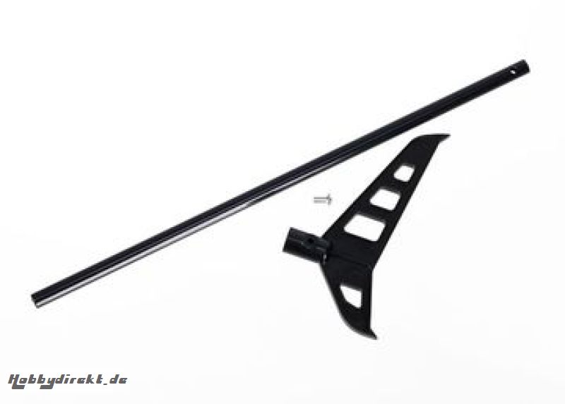 TAIL BOOM (BLACK-ANODIZED)/ T Traxxas 6352