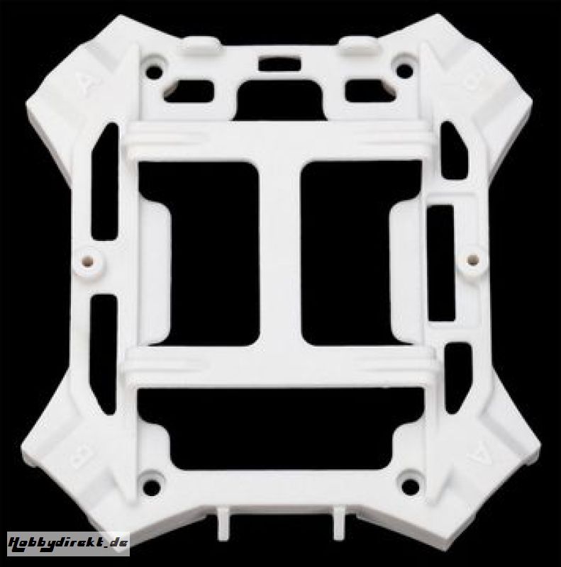 Main Frame Lower White  Alias Traxxas 6624A