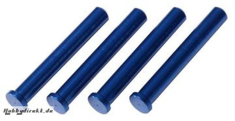 Main Shaft Alu Blue (4)  Alias Traxxas 6633X