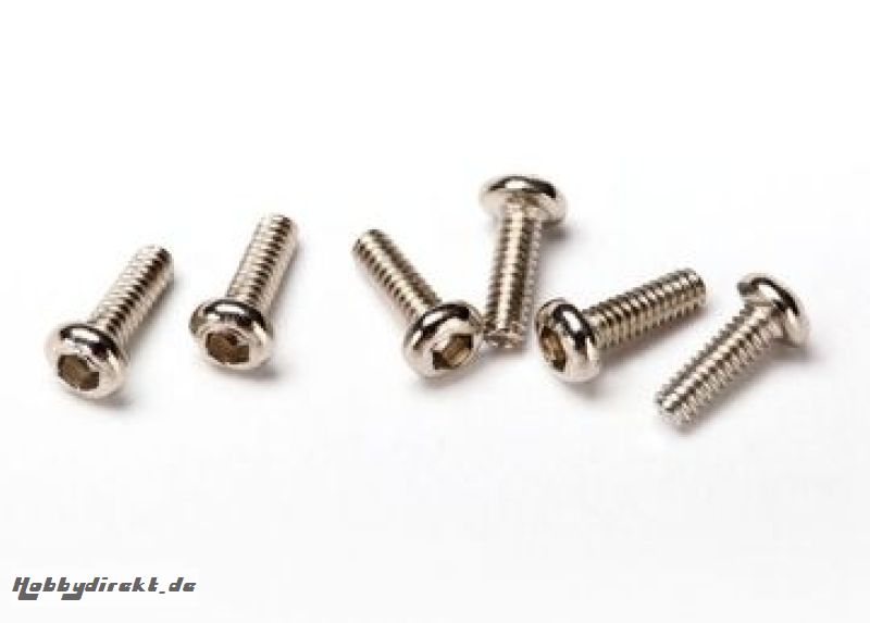 Screws M1.6x5mm Hex Socket (6) Traxxas 6643