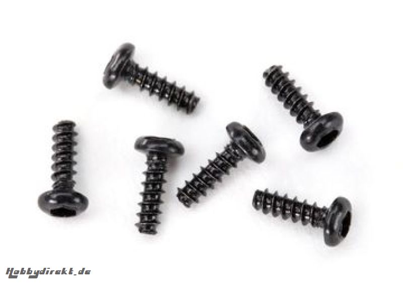 Screws 1.6x5mm Button-head Self-tapping (6) Traxxas 6644