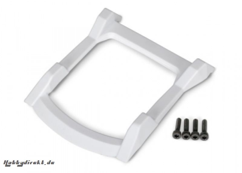 Body Skid Plate Roof White Rustler 4x4 Traxxas 6728A