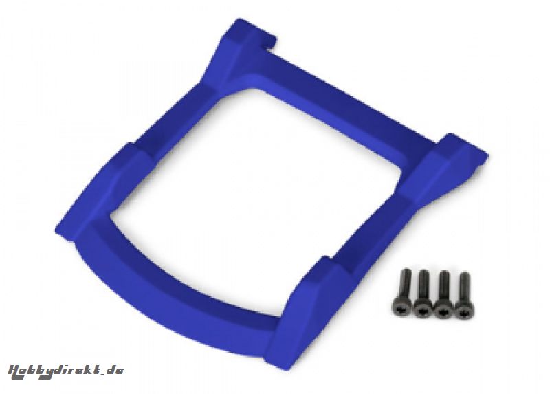 Body Skid Plate Roof Blue Rustler 4x4 Traxxas 6728X