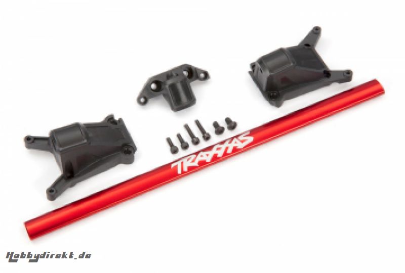 Chassis Brace Kit Alu Red Traxxas 6730R