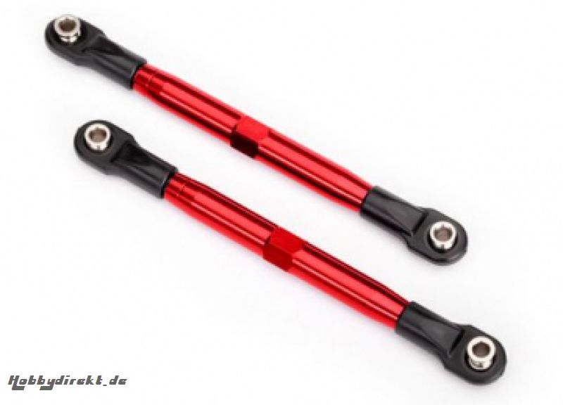 Toe Link Alu Red Front & Rear Complete (2) Rustler/Hoss 4x4 Traxxas 6742R