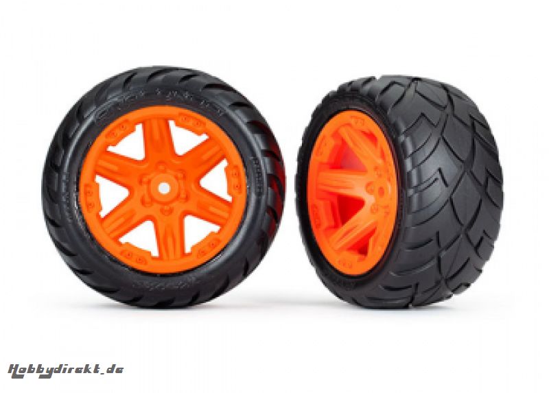 Tires & Wheels Anaconda/RXT Orange 2,8 2WD Rear (TSM-Rated) (2) Traxxas 6768A