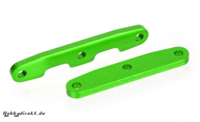 Bulkhead Tie-bars Green F+R (2) Traxxas 6823G