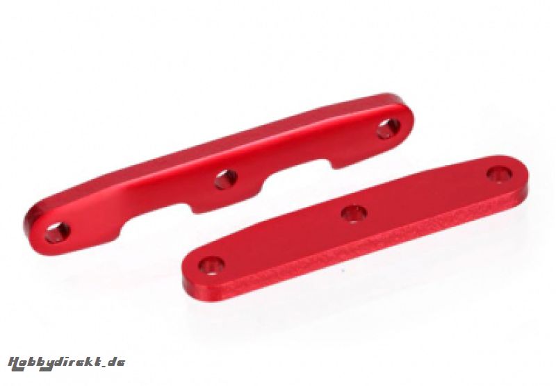 Bulkhead Tie-Bar Red F+R (2) Traxxas 6823R