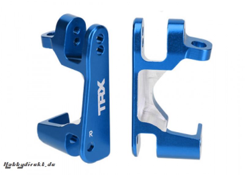 Caster Blocks Alu Blue L+R (2) Traxxas 6832X