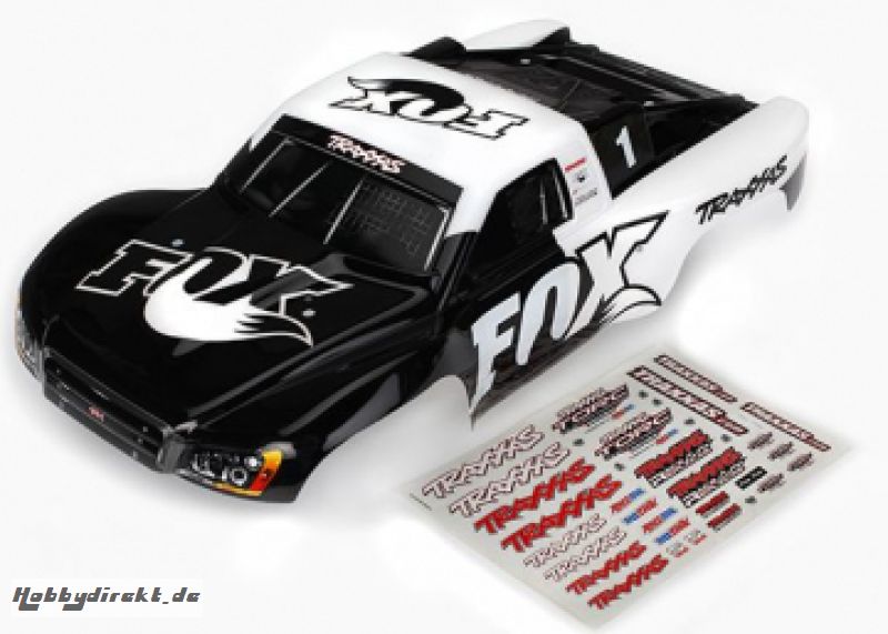 Body Slash Fox Edition Painted Traxxas 6849