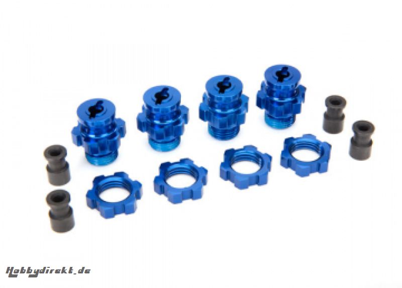 Wheel Hubs Splined 17mm (4) Traxxas 6856X