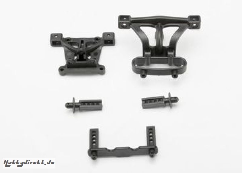 Body Mounts and Posts Front & Rear Set 1/16 Traxxas 7015