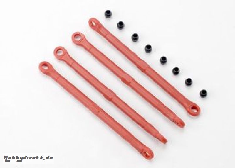 Toe-links Red (4)  1/16 E-Revo, Summit Traxxas 7138