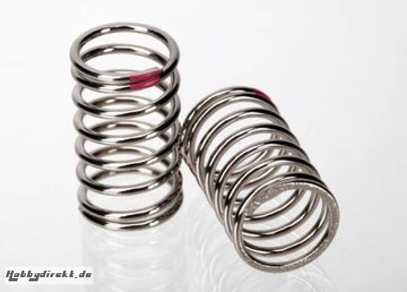 Shock Springs GTR Nickel 2.77 Pink (2)  1/16 Traxxas 7244A