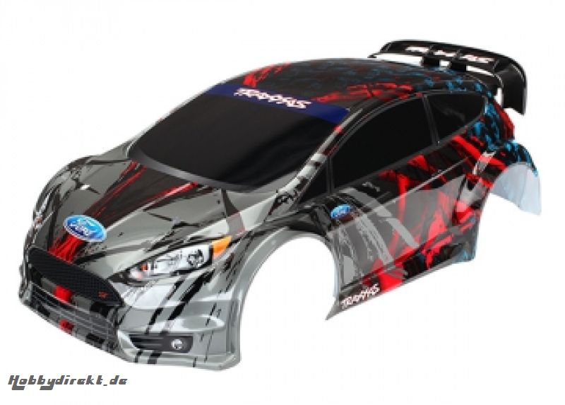 Body Ford Fiesta ST Rally Painted Traxxas 7416