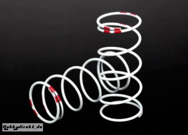 Shock Spring White (GTR Long) (0.810 pink) (2) Traxxas 7445