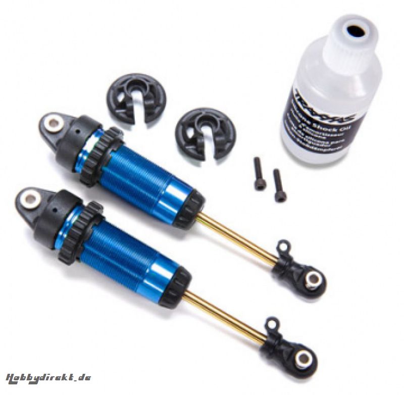 Shocks Blue GTR XX-Long without springs (2) Traxxas 7462