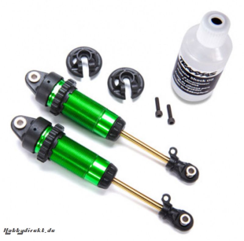 Shocks Green GTR XX-Long without springs (2) Traxxas 7462G