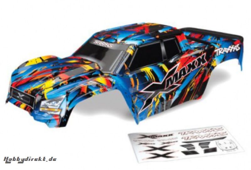 Body X-Maxx RockÂ´nÂ´Roll Traxxas 7711T