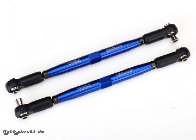 Toe Links Alu Blue 158mm Adjustable (2) X-Maxx Traxxas 7748X