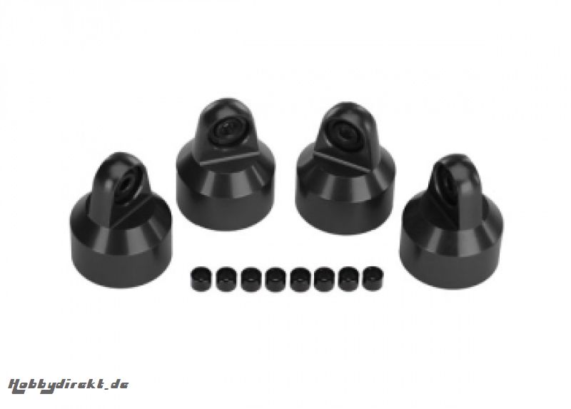 Shock Caps Alu PTFE-Coated (for GTX #7761) (4)  X-Maxx Traxxas 7764X