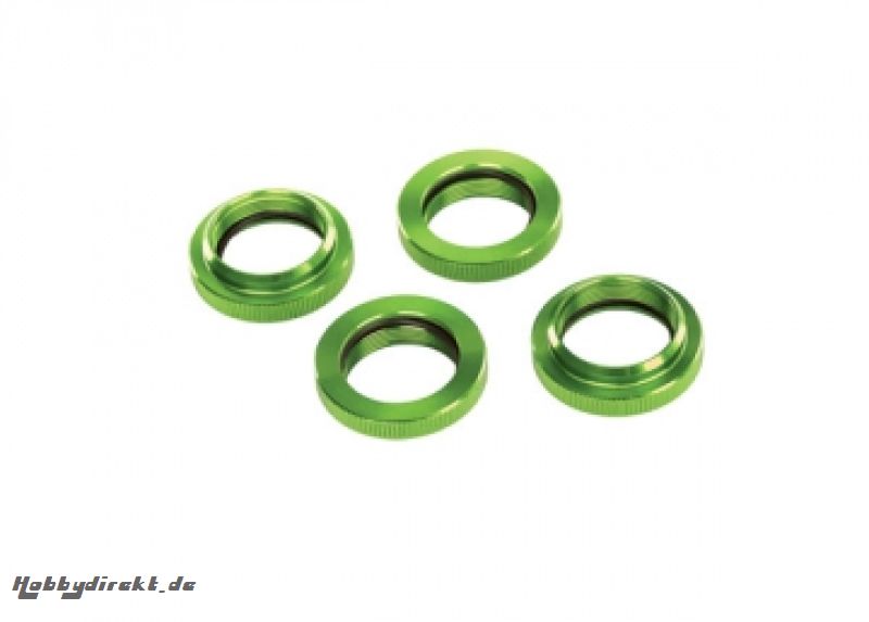 Spring Retainer Green Alu (4) Traxxas 7767G