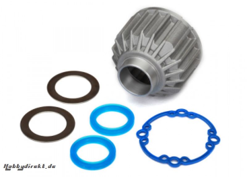 Carrier Differential Alu with Gaskets  X-Maxx Traxxas 7781X