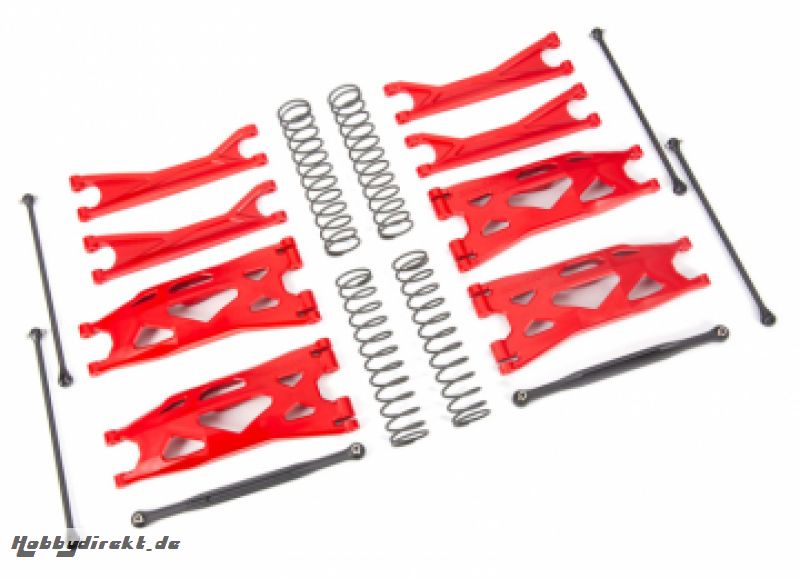 Suspension Kit WideMaxx Red X-Maxx Traxxas 7895R